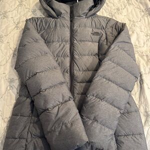 The North Face Charcoal Hooded Jacket